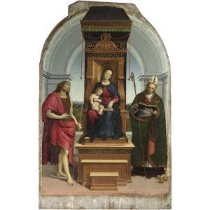 The Ansidei Madonna Print