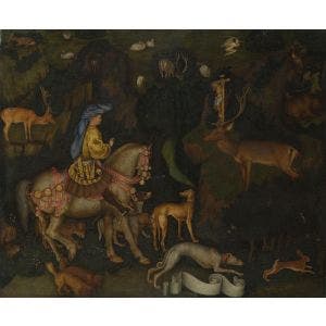 The Vision of Saint Eustace Print