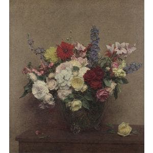 The Rosy Wealth of June Print