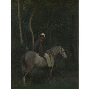 Monsieur Pivot on Horseback Print