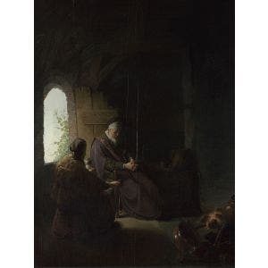 Anna and the Blind Tobit Print