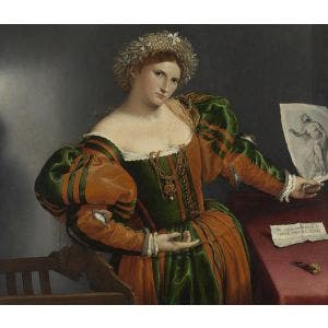 Portrait of a Woman inspired by Lucretia