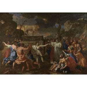 The Adoration of the Golden Calf Print