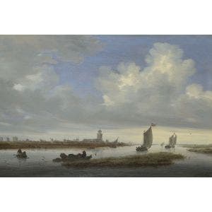 A View of Deventer seen from the North-West Print