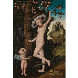 Cupid complaining to Venus Print