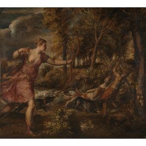 The Death of Actaeon Print