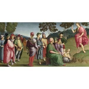 Saint John the Baptist Preaching Print