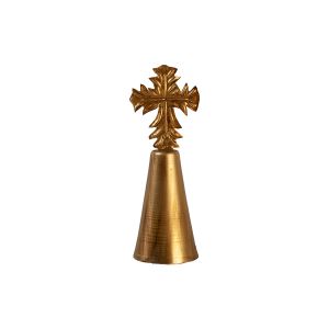 Main image of the Brass Candle Snuffer Cross
