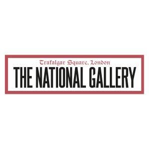 A old-style bookmark showing the sign for The National Gallery.