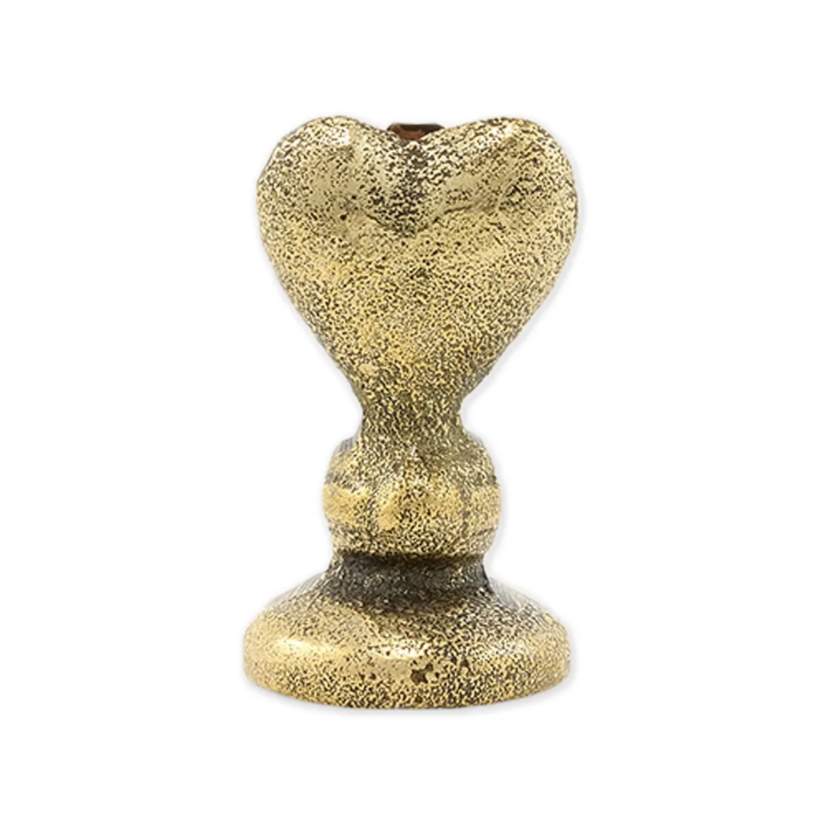 Brass Heart Postcard Holder