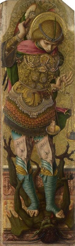 Crivelli, Saint Michael Print