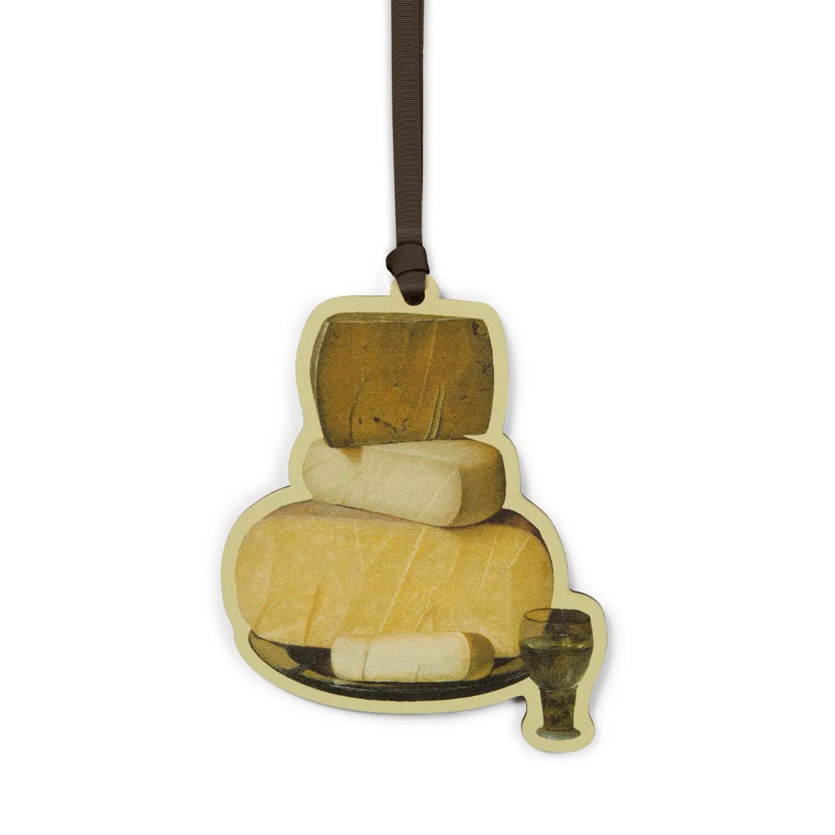 Van Dijck Cheese Wooden Decoration